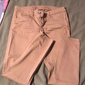 AE khaki jeggings - 6S